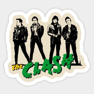 the clash Sticker